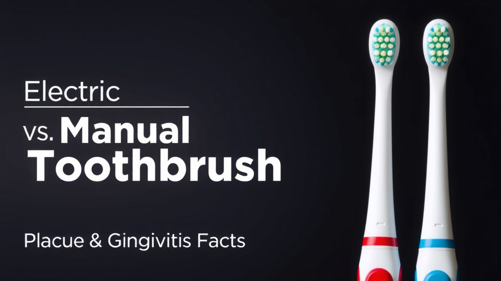 Electric vs Manual Toothbrush: Plaque & Gingivitis Facts
