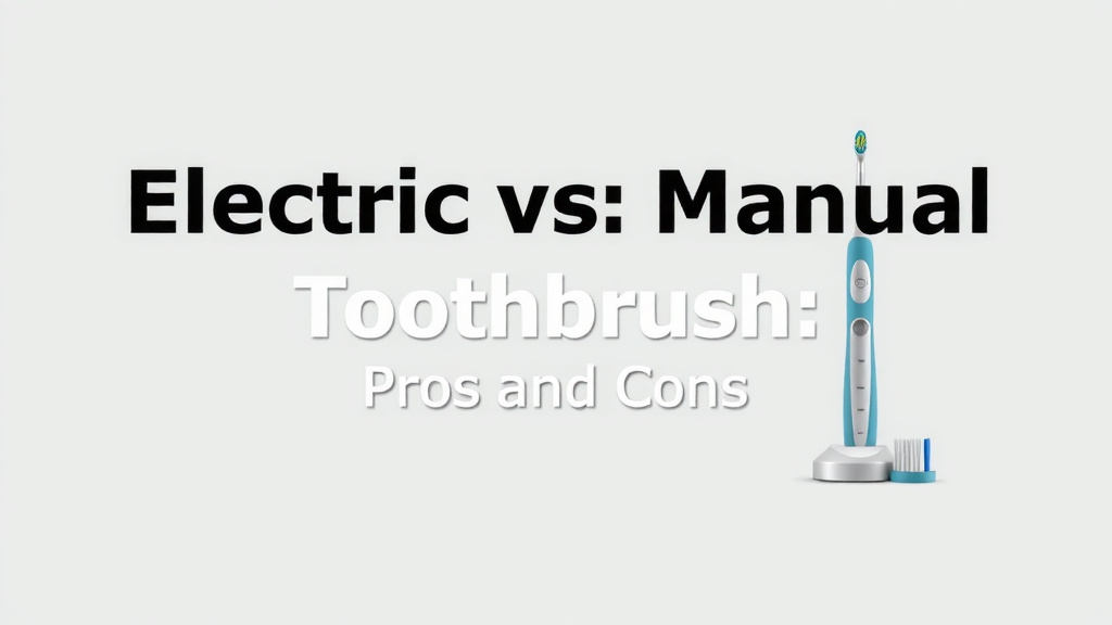 Electric vs Manual Toothbrush: Pros and Cons