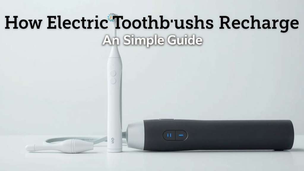 How Electric Toothbrushes Recharge: A Simple Guide