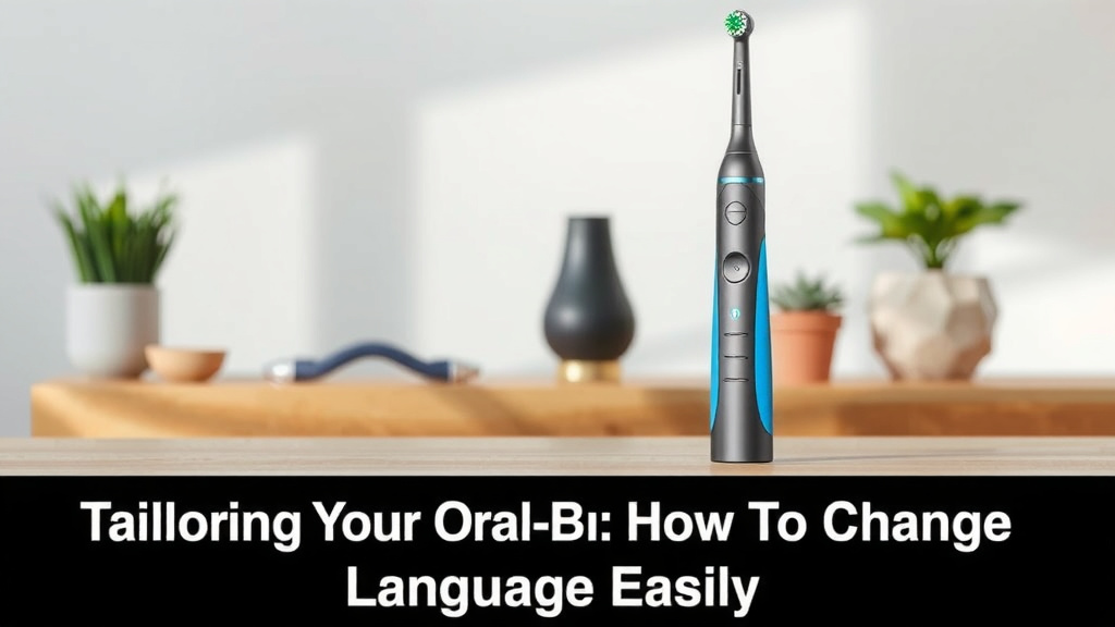 Tailoring Your Oral-B iO Language Settings