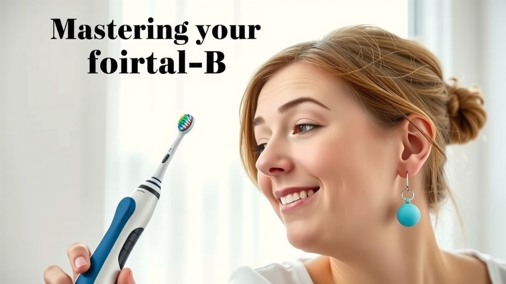 Mastering Your Oral-B Electric Toothbrush Technique