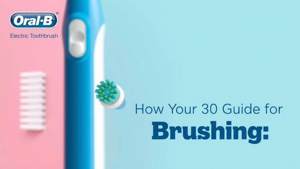 Oral-B Pro 3 Electric Toothbrush: Your Guide to Brushing