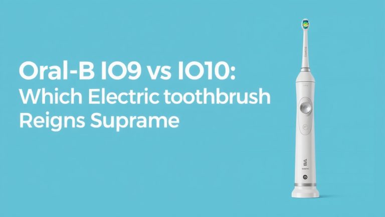 Oral-B IO9 vs IO10: Which Electric Toothbrush Reigns Supreme