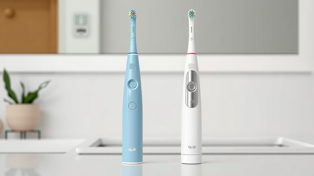 Comparing quip and Sonicare Electric Toothbrushes