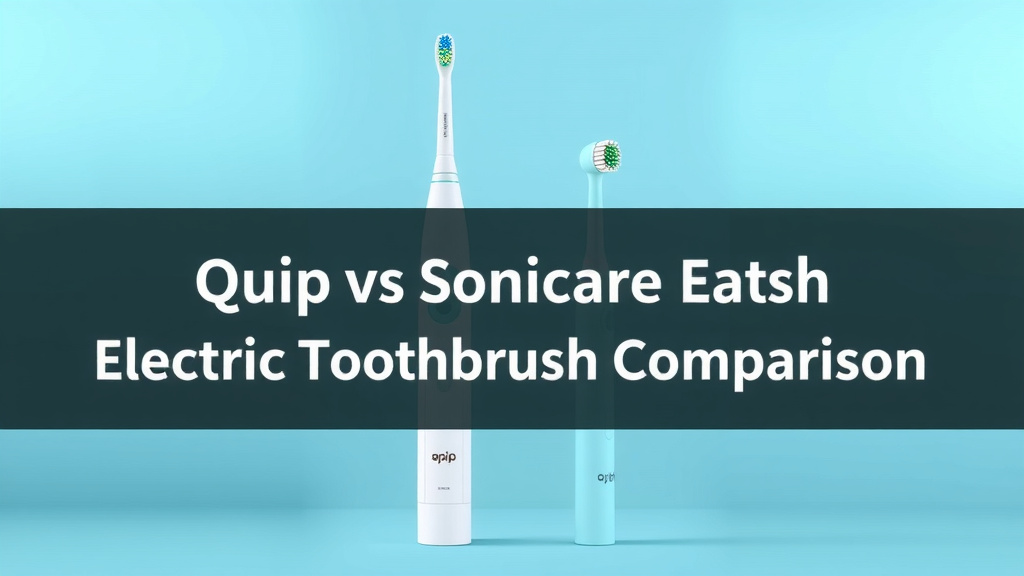 Quip vs Sonicare Electric Toothbrush Comparison