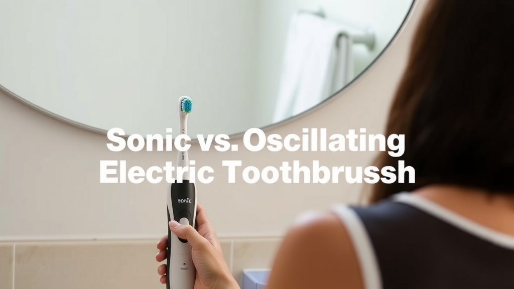 Understanding Sonic vs. Oscillating Electric Toothbrushes