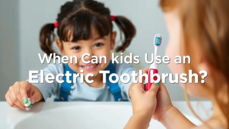 When Can Kids Use an Electric Toothbrush