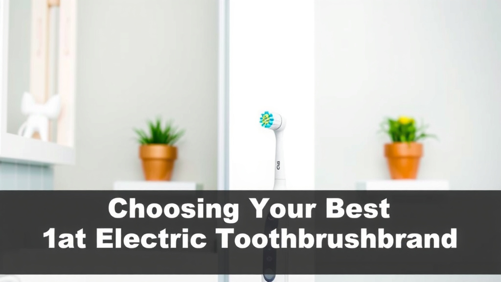 Choosing Your Best Electric Toothbrush Brand