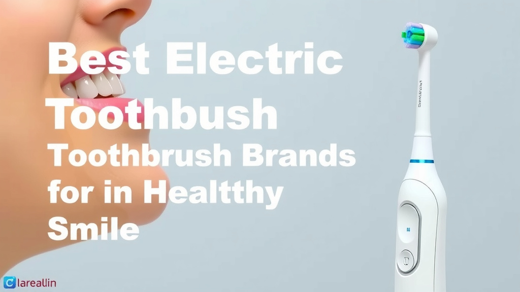 Best Electric Toothbrush Brands for a Healthier Smile