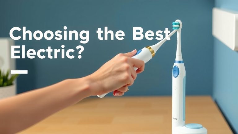 Choosing the Best Electric Toothbrush for You
