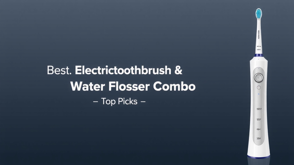 Best Electric Toothbrush Water Flosser Combo: Top Picks