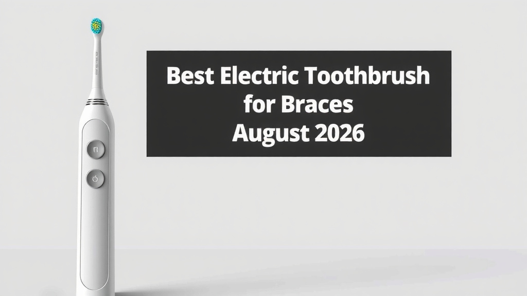 Best Electric Toothbrush for Braces: Top Picks August 2026