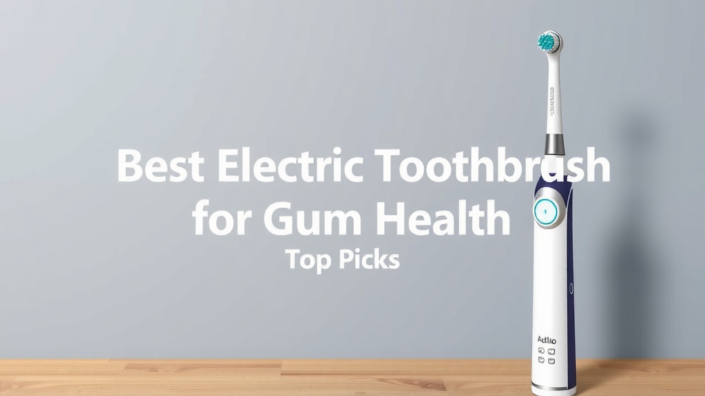 Best Electric Toothbrush for Gum Health: Top Picks