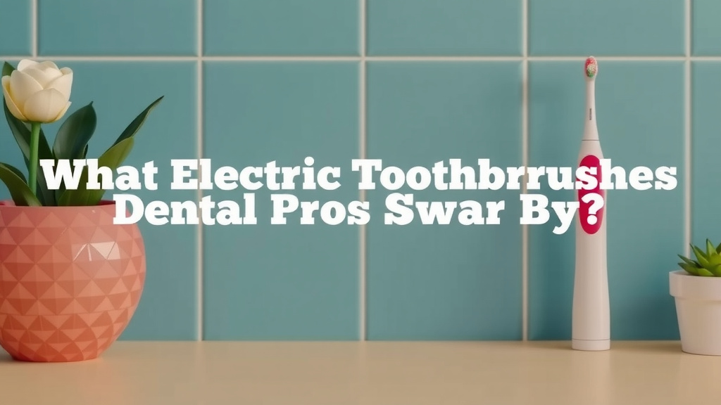 What Electric Toothbrushes Do Dental Pros Swear By?