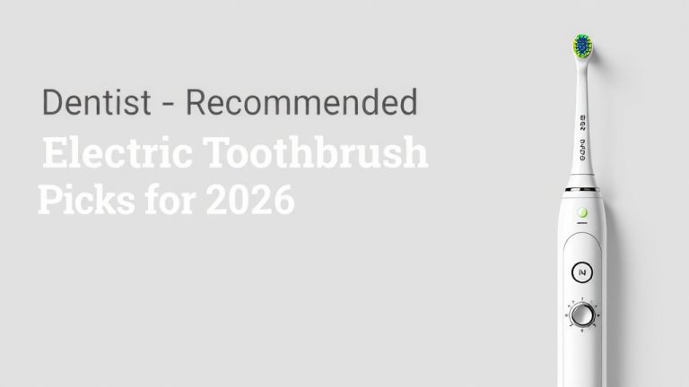 Dentist-Recommended Electric Toothbrush Picks for 2026