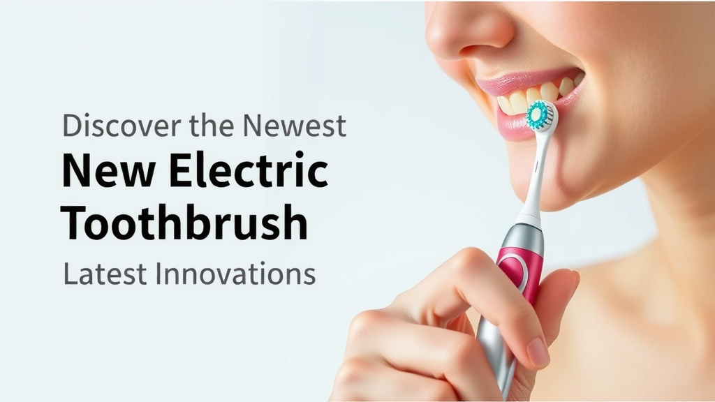 Discover the Newest Electric Toothbrush: Latest Innovations