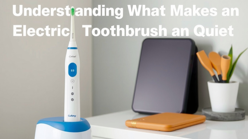 Understanding What Makes an Electric Toothbrush Quiet