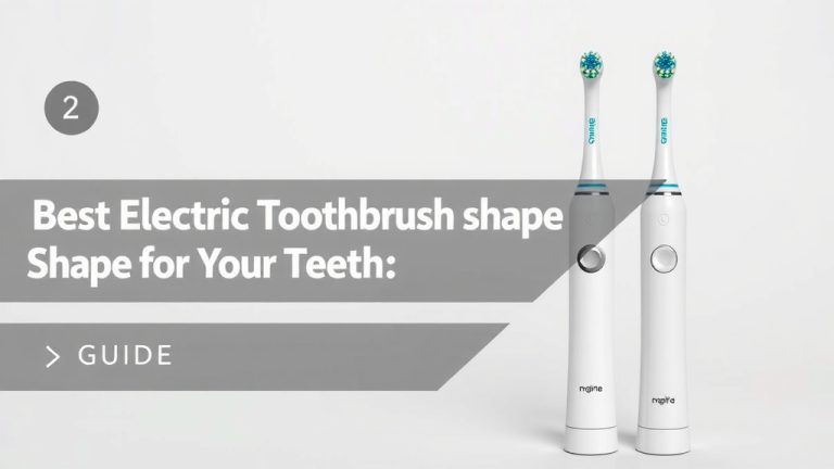Best Electric Toothbrush Shape For Your Teeth: A Guide