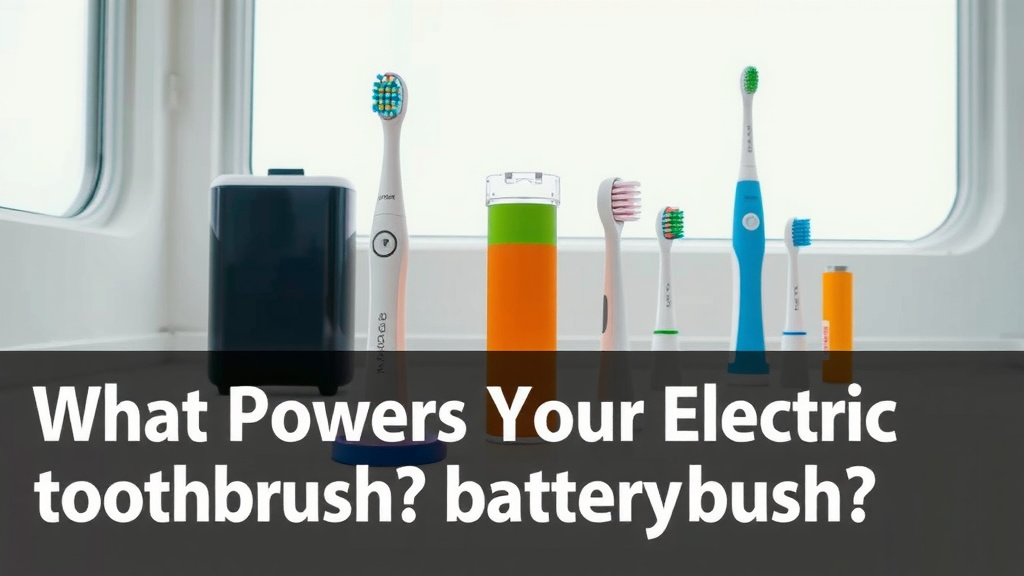 What Powers Your Electric Toothbrush? Battery Basics