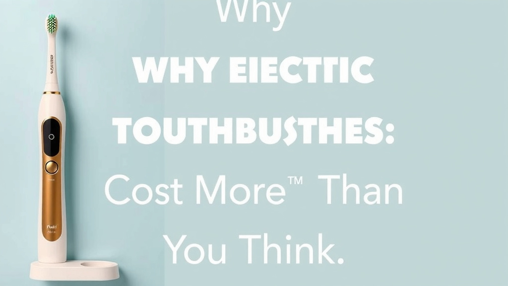 Why Electric Toothbrushes Cost More Than You Think