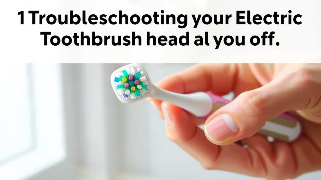Troubleshooting Your Electric Toothbrush Head Woes