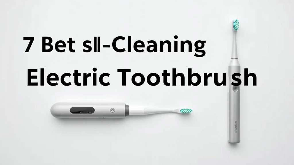 7 Best Self Cleaning Electric Toothbrush [2026]