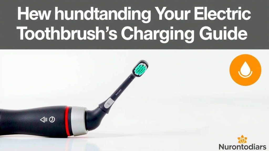 Understanding Your Electric Toothbrush's Charging Time