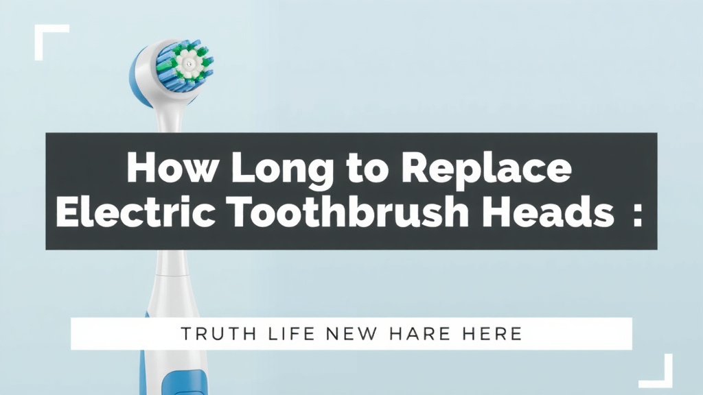 How Long to Replace Electric Toothbrush Heads: A Guide