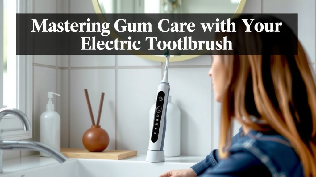 Mastering Gum Care with Your Electric Toothbrush