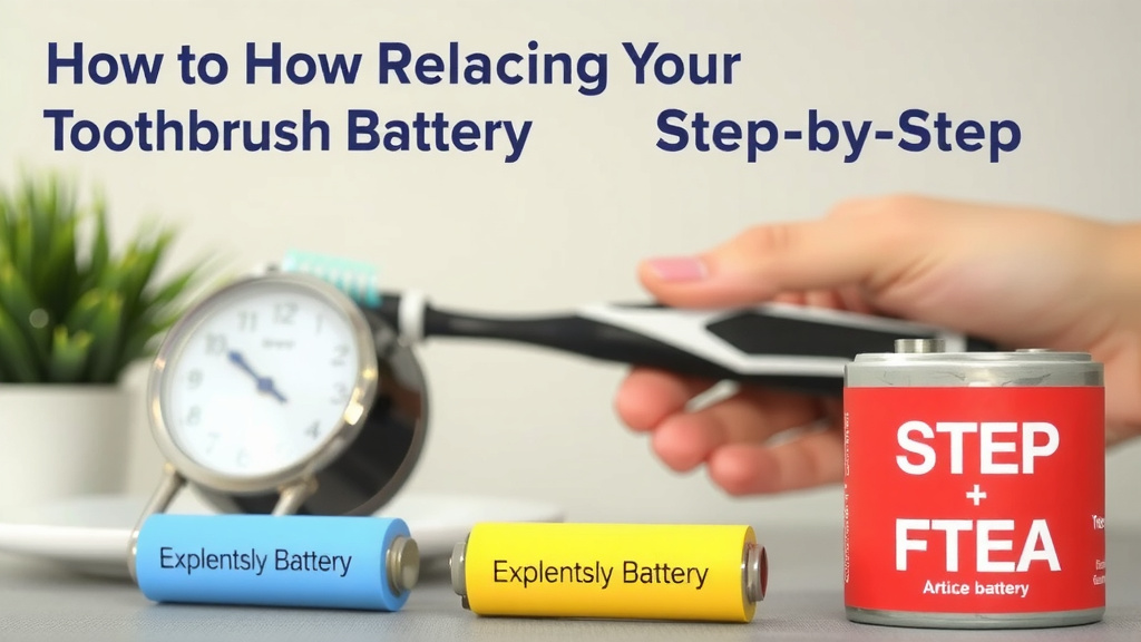 Replacing Your Electric Toothbrush Battery
