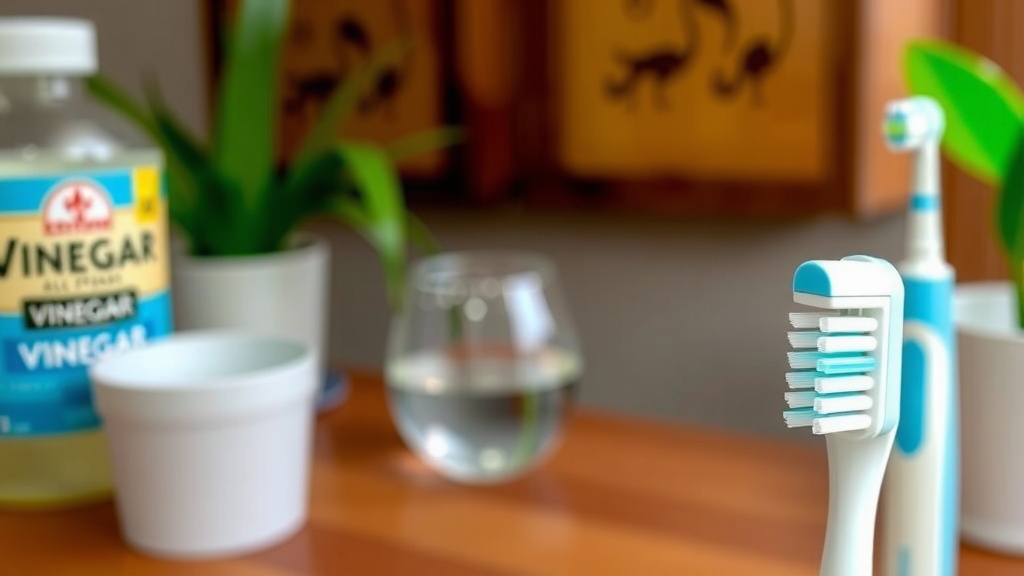 Keeping Your Electric Toothbrush Bristles Fresh with Vinegar