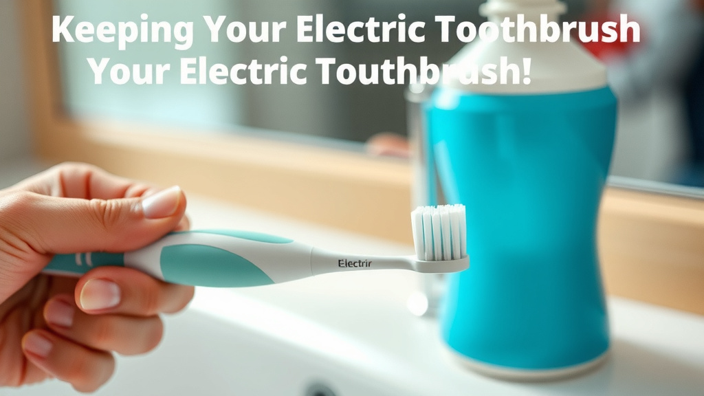 Keeping Your Electric Toothbrush Squeaky Clean