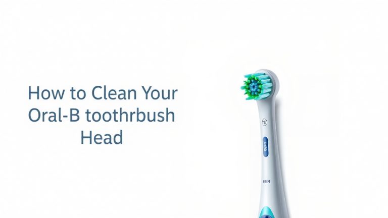 How to Clean Your Oral-B Electric Toothbrush Head