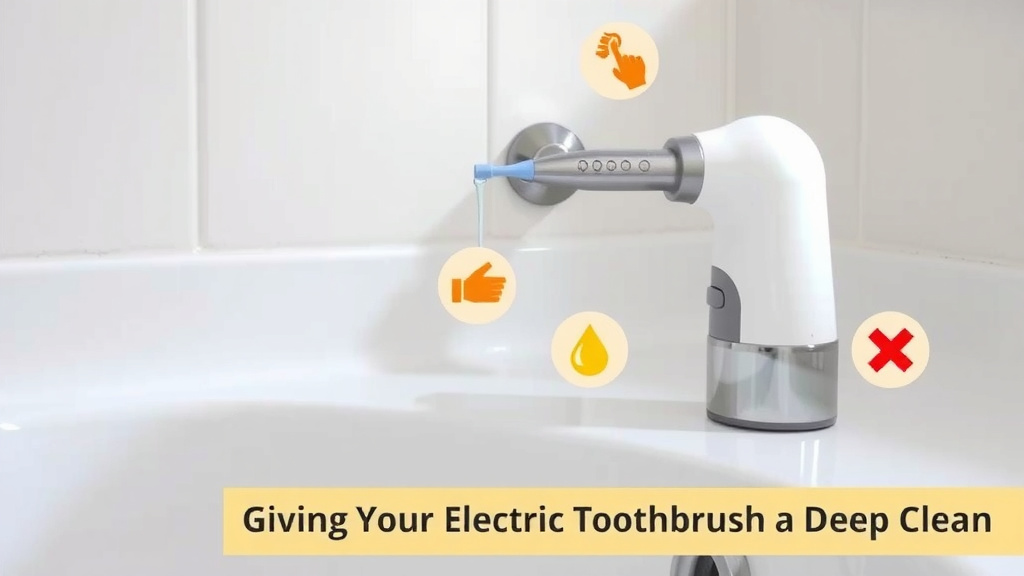 Giving Your Electric Toothbrush a Deep Clean