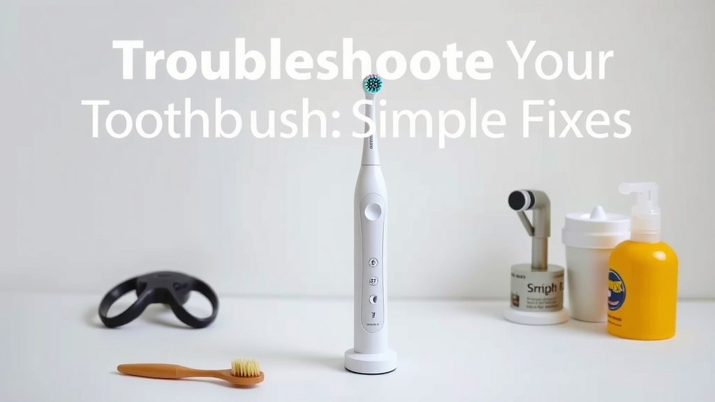 Troubleshooting Your Electric Toothbrush: Simple Fixes