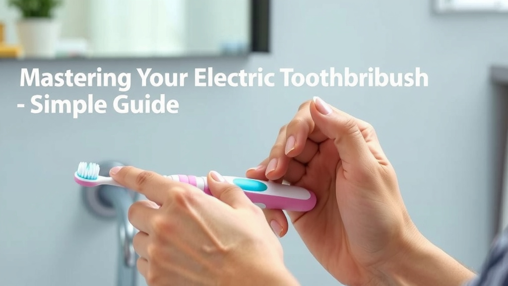 Mastering Your Electric Toothbrush Grip