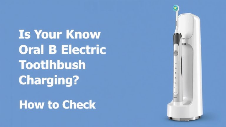 Is Your Oral B Electric Toothbrush Charging? How to Check