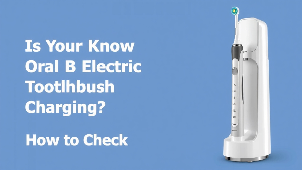 Is Your Oral B Electric Toothbrush Charging? How to Check