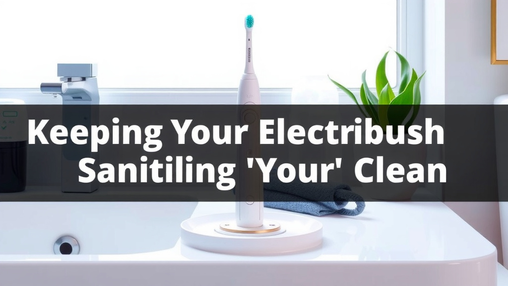 Keeping Your Electric Toothbrush Sparkling Clean