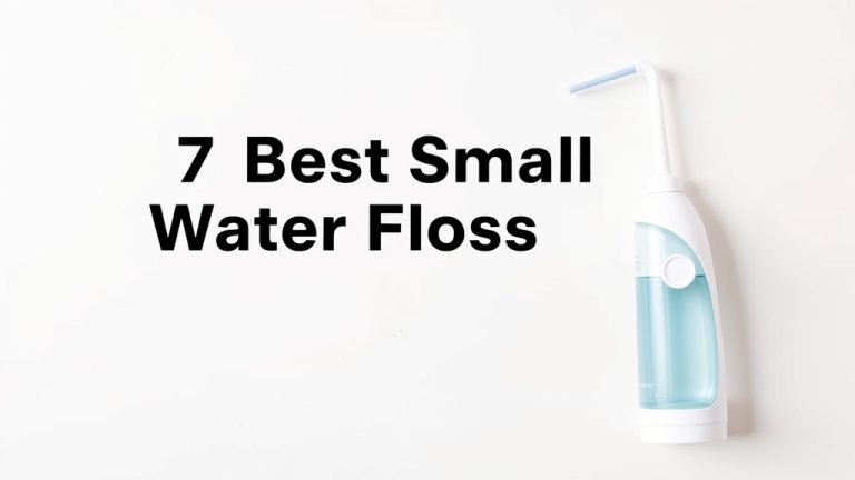 7 Best Small Water Flosser [2026]