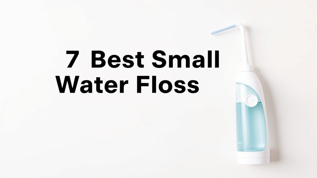7 Best Small Water Flosser [2026]
