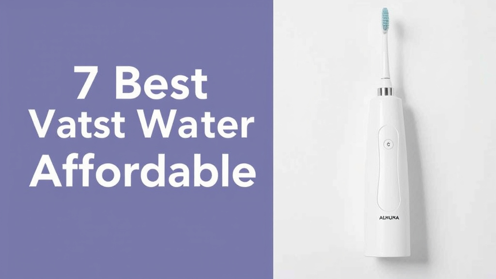 7 Best Water Flosser Affordable [2026]