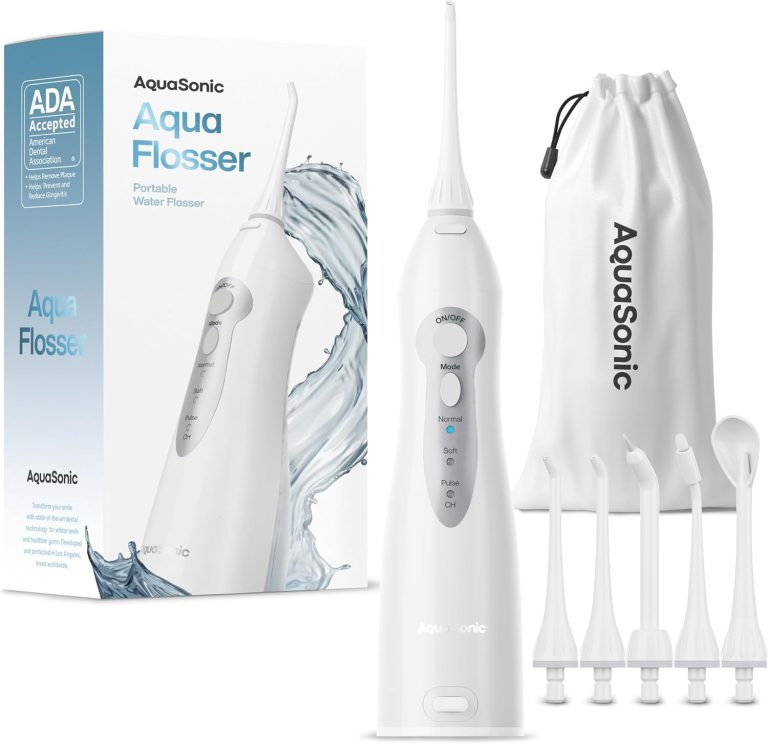 AquaSonic Aqua Flosser Review: Deep Clean & Fresh Breath
