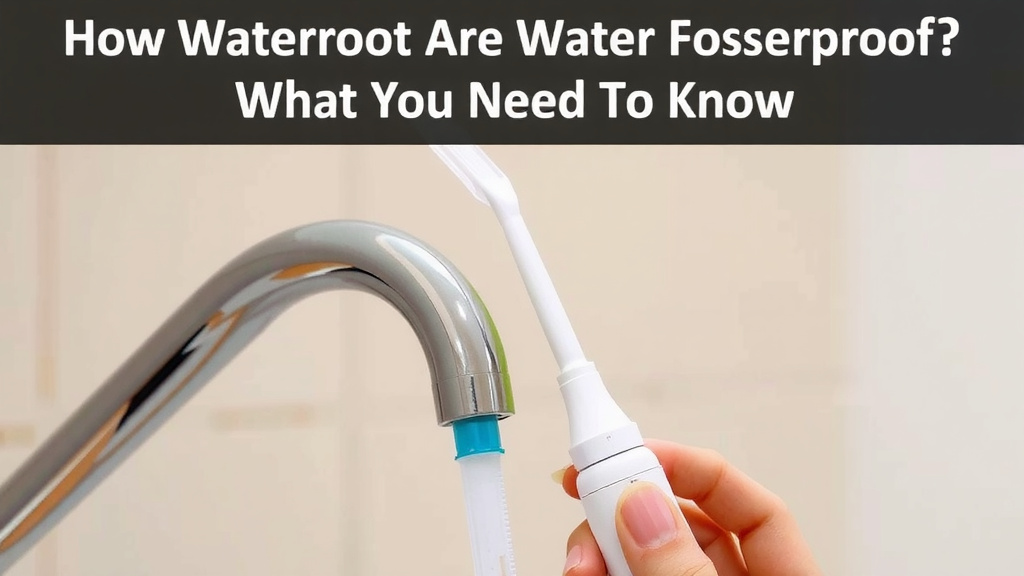 How Waterproof Are Water Flossers, Really?