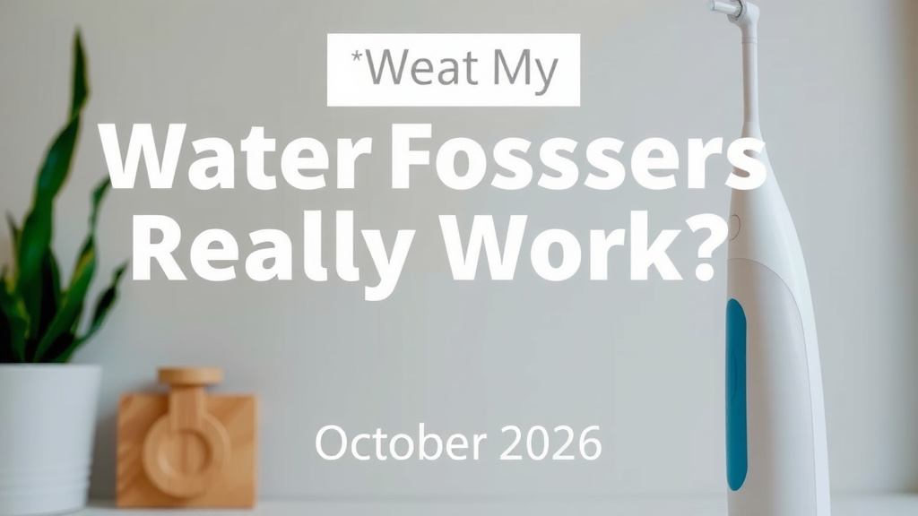 Do Water Flossers Really Work?