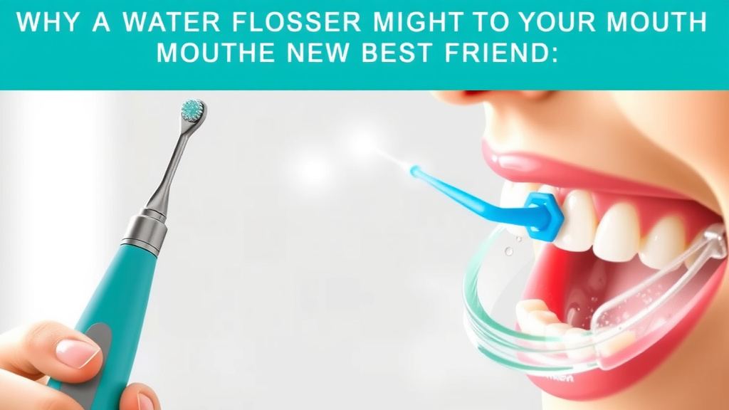 Why a Water Flosser Might Be Your Mouth's New Best Friend