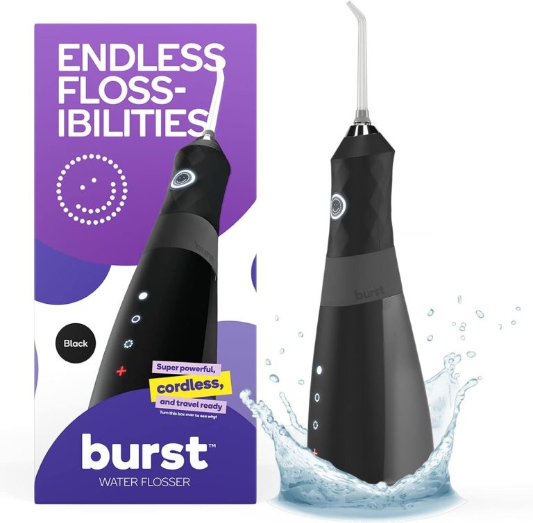 Burst Electric Water Flosser Review: A Deep Clean