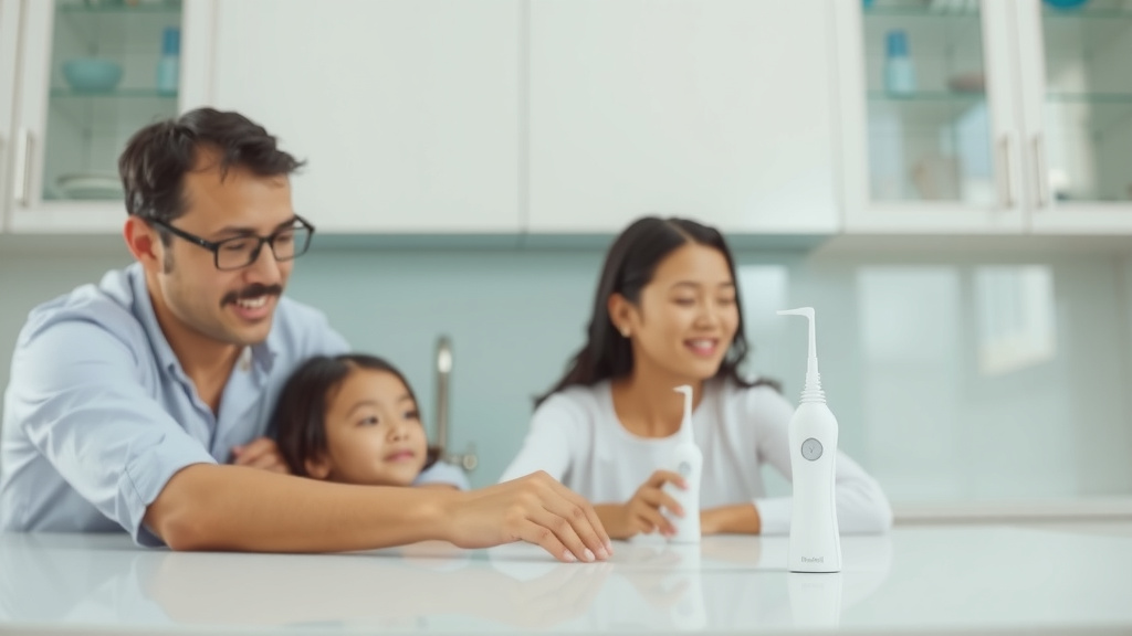 Sharing a Water Flosser With Family: The Safe Way to Do It