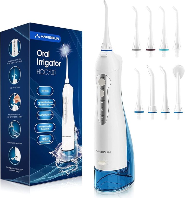 Hangsun Water Flossers Review: A Deep Clean