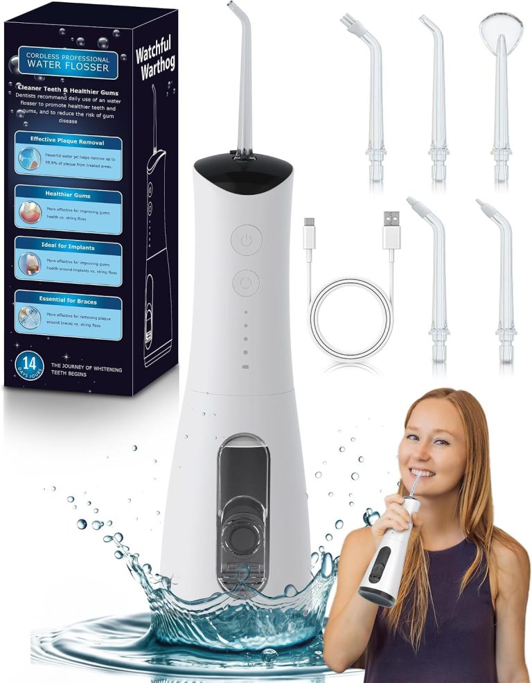High-Pressure 120PSI Water Dental Flosser Review: Worth It?